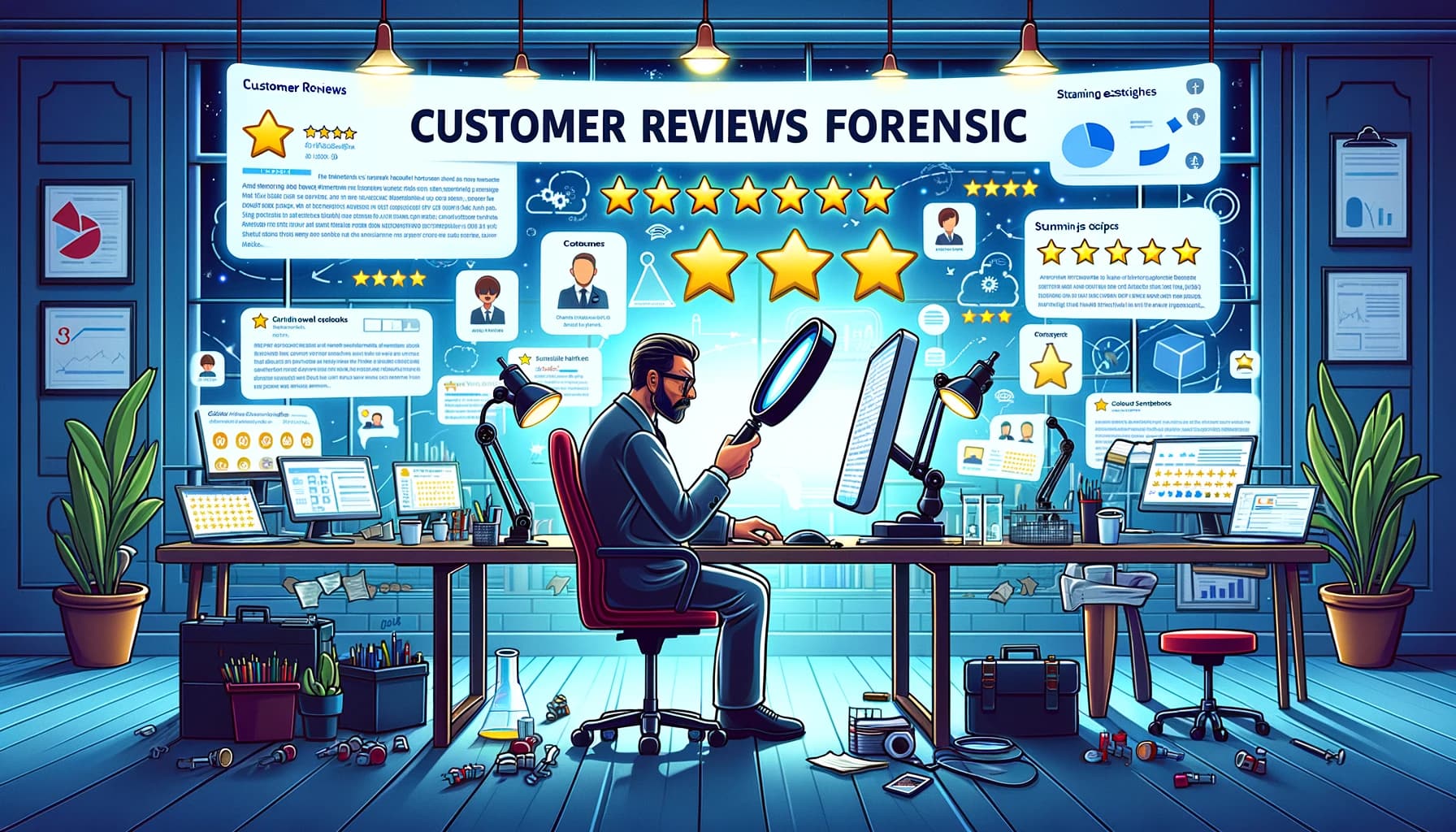 Customer Reviews Forensics: An Approach To Stunning Expert Insights